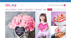 Desktop Screenshot of flowerdelivery4all.com
